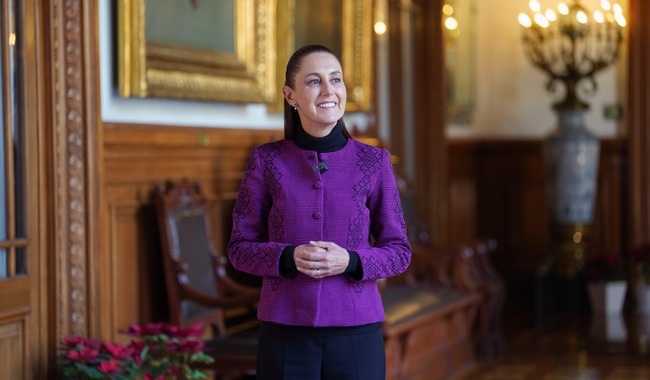 Presidenta Claudia Sheinbaum desea para 2026, salud, mucho bienestar y amor a todas y todos los mexicanos